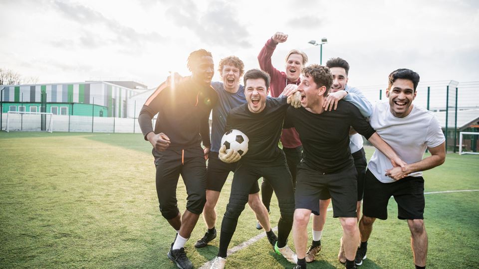 Sportend naar een nieuwe baan